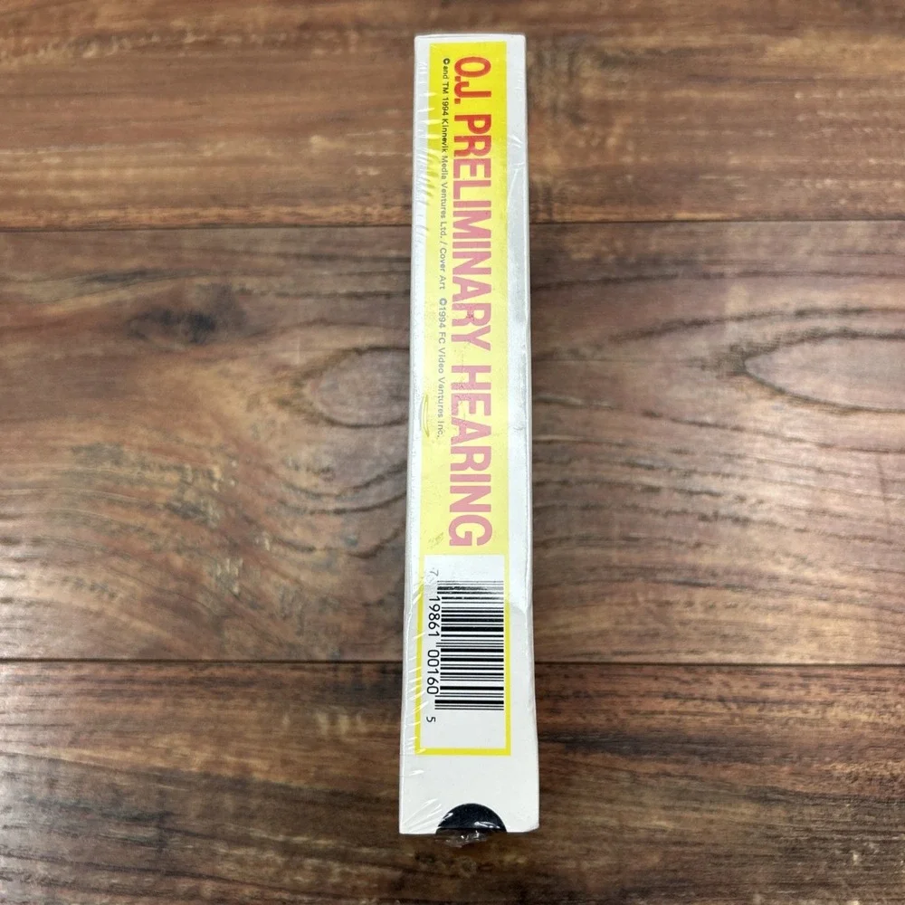 Real Trials Vol. 1 Who Is The Real OJ Simpson Preliminary Hearing VHS Sealed New